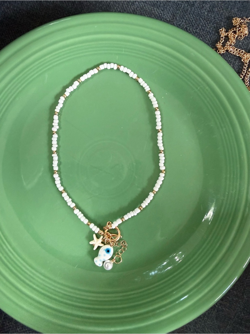 Beach themed necklace